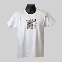 T-Shirt Aniversário 100% Algodão - Branco