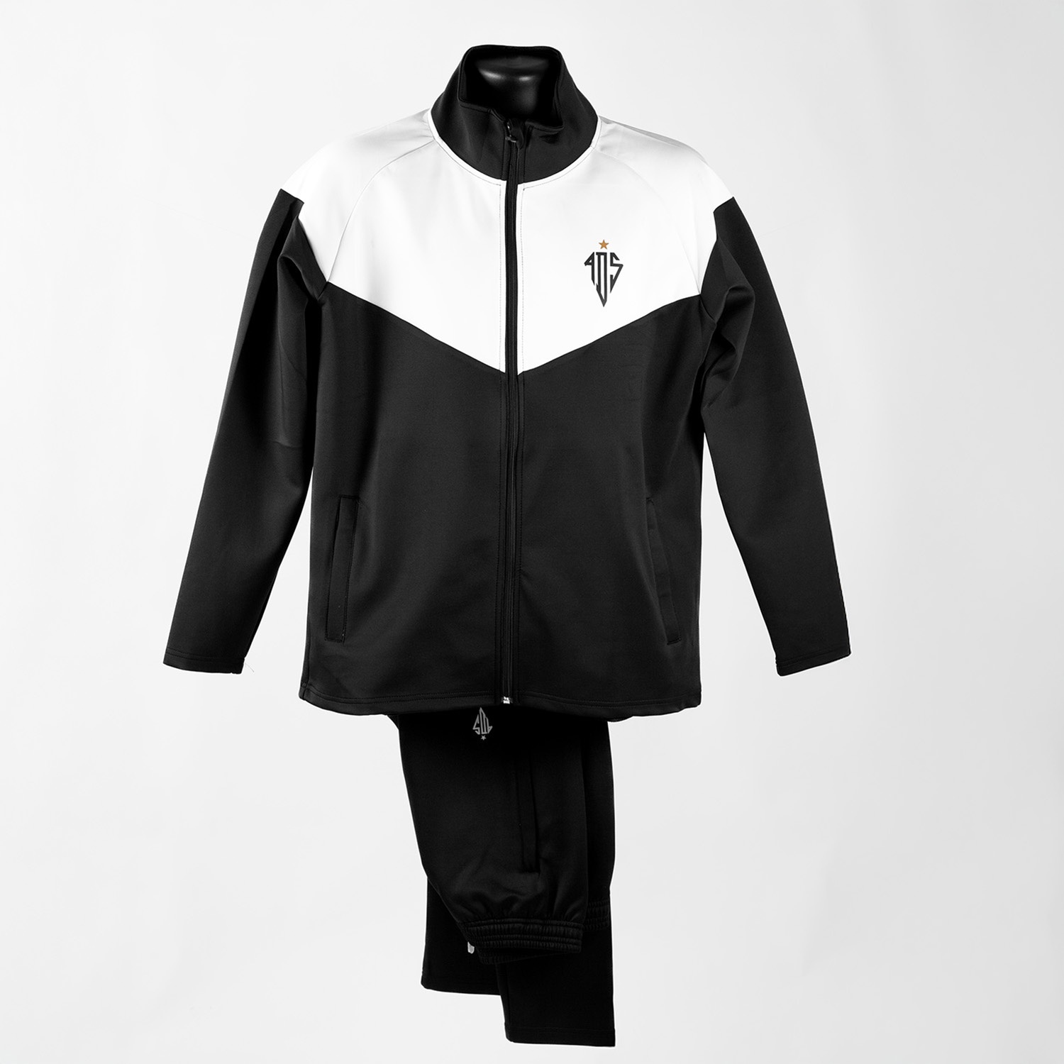 Fato de treino saída - Preto e Branco